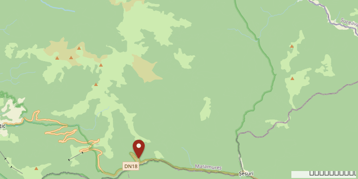 Map showing Monumentul Prelunca Haiducilor